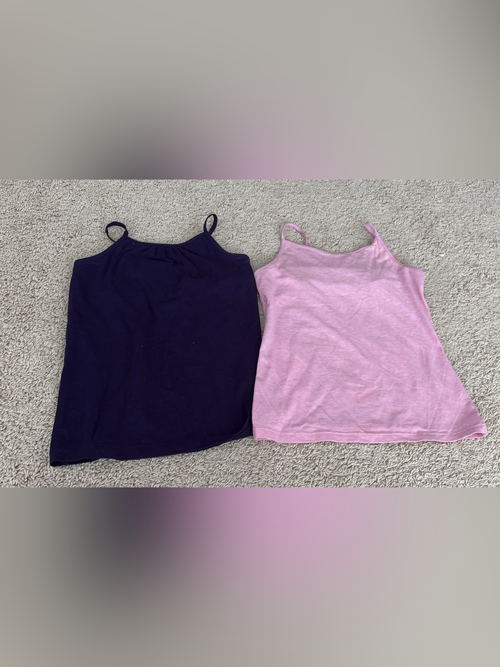 2 Spaghetti Strap Tank Tops size 8